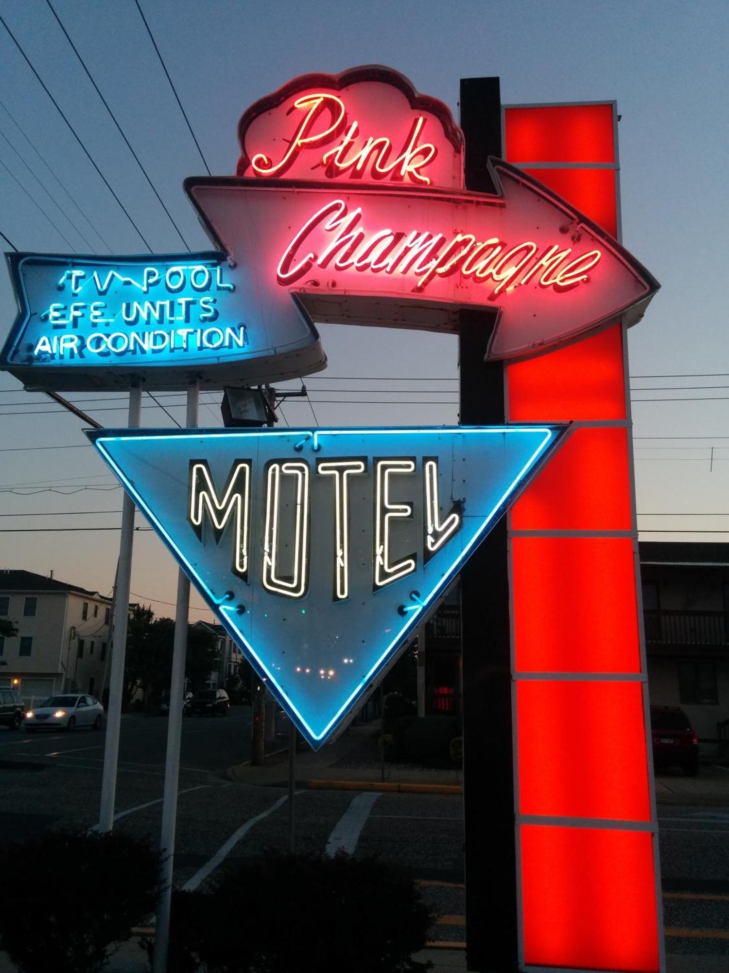 Pink Champagne Motel Wildwood Luaran gambar